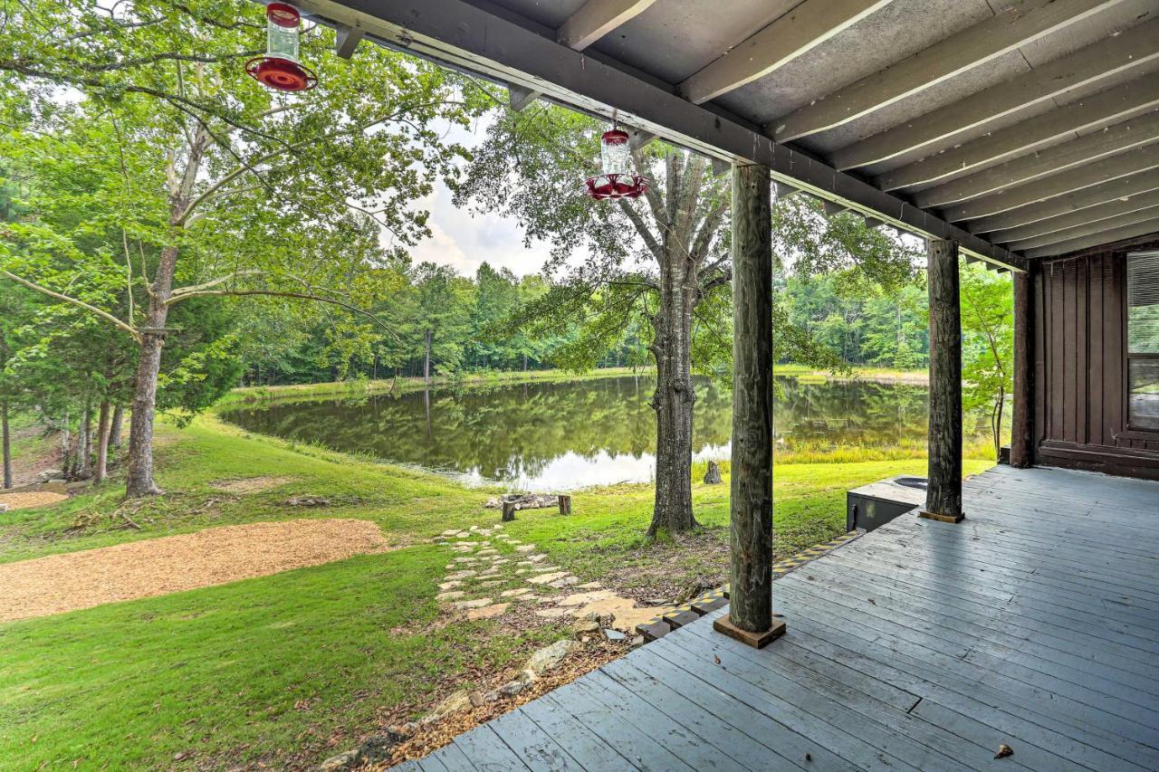 1950S Serenity Pond Cabin With View Peace And Quiet! Talladega Zewnętrze zdjęcie